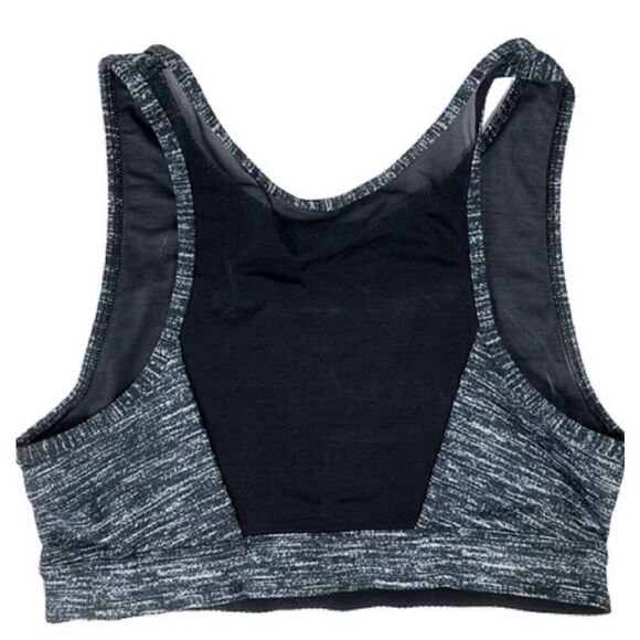 Womens Victorias Secret VSX Sport High Neck Mesh Racerback Sports Bra - Sz S - Picture 2 of 3